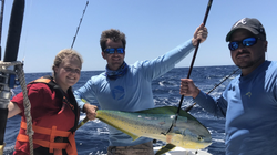 Ocean breezes, big Mahi Mahi catches in PCB